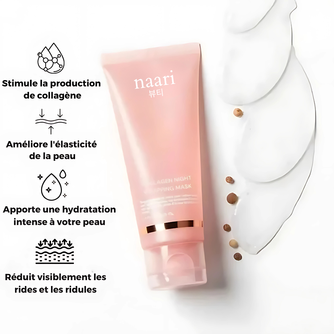 Masque au Collagène BIO – Rituel de Beauté Coréen